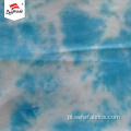 Miękka, wygodna dzianina z dzianiny Rayon Tie Dye Fabric